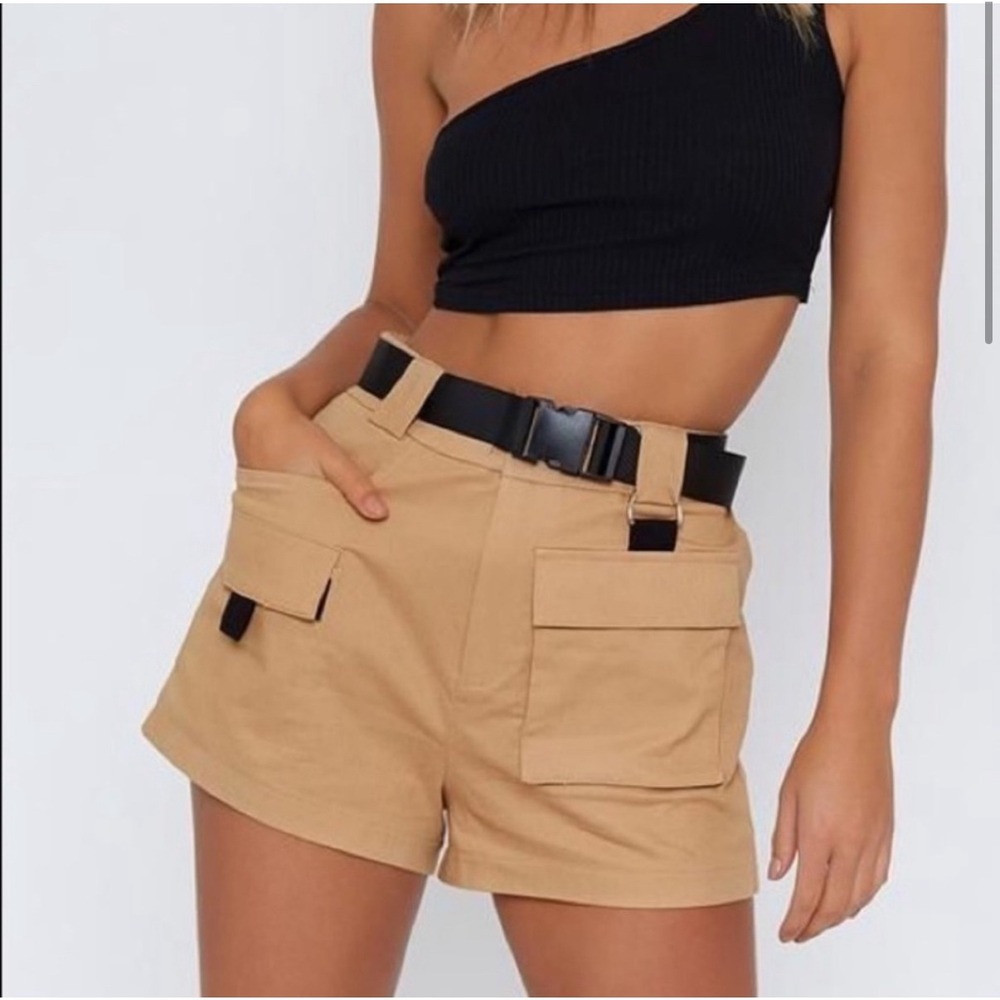 I.AM.GIA. Harper Short Belted‎ Cargo Size XS Tan